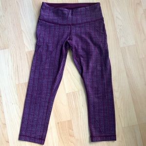 Lululemon Wunder Under Crop size 4
